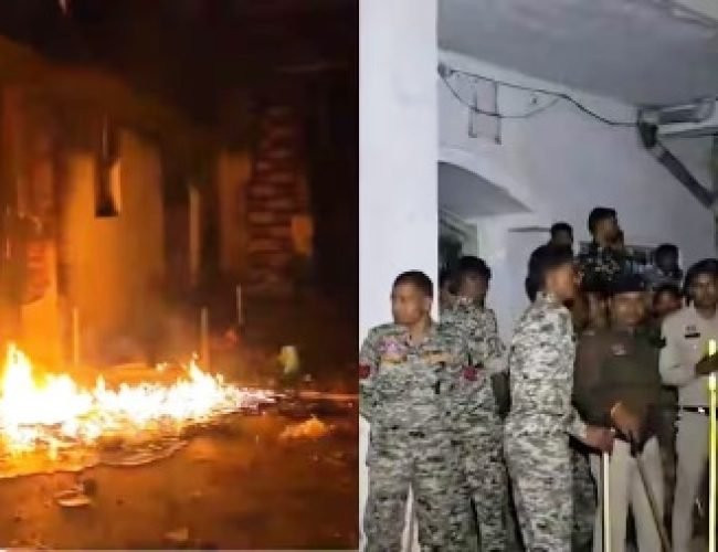 छत्तीसगढ़ के गरियाबंद में दो समुदायों के बीच हिंसक झड़प, घरों में लगाई आग, पथराव में 7 पुलिसकर्मी घायल…