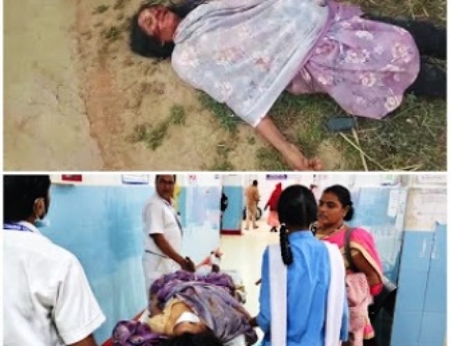 DMT पारिवारिक विवादः छोटे भाई के परिवार ने बड़े भाई के परिवार पर किया हमला, महिला गंभीर रूप से घायल…