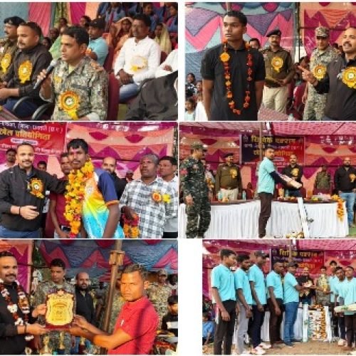 एसपी धमतरी स्वयं पहुंचे सुदूर ग्राम बेलर बाहरा – नक्सल सरेंडर नीति एवं मुख्यधारा से जुड़ने का दिया संदेश…