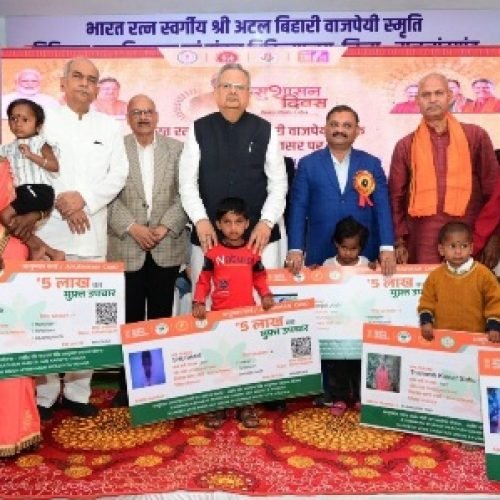 आयुष्मान कार्ड एवं आयुष्मान वय वंदना कार्ड पंजीयन में राजनांदगांव प्रदेश में प्रथम…