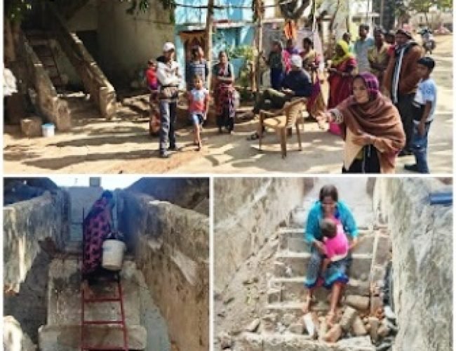 अटल आवास की सीढ़ी ढही, मां-बेटी घायल  जर्जर मकानों से खतरा, रहवासियों ने कहा—कई बार शिकायत के बाद भी नहीं हुई मरम्मत…