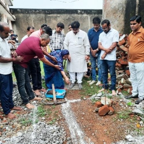 स्वामी विवेकानंद वार्ड को मिली सौगात: बनेगा नवीन आंगनबाड़ी भवन, महापौर ने किया भूमि पूजन…