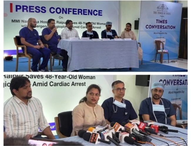 कार्डियक अरेस्ट के दौरान की गई आपातकालीन एंजियोप्लास्टी, डॉ. सुनील गौनियाल और टीम ने 48 वर्षीय महिला को दिया नया जीवन…