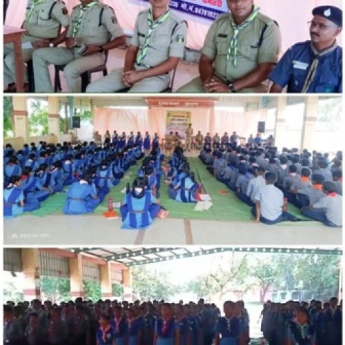 धमतरी पुलिस की जनजागरूकता पहल: स्काउट गाइड कैंप में बच्चों को दी साइबर सुरक्षा, नशा मुक्ति और कानून की जानकारी…