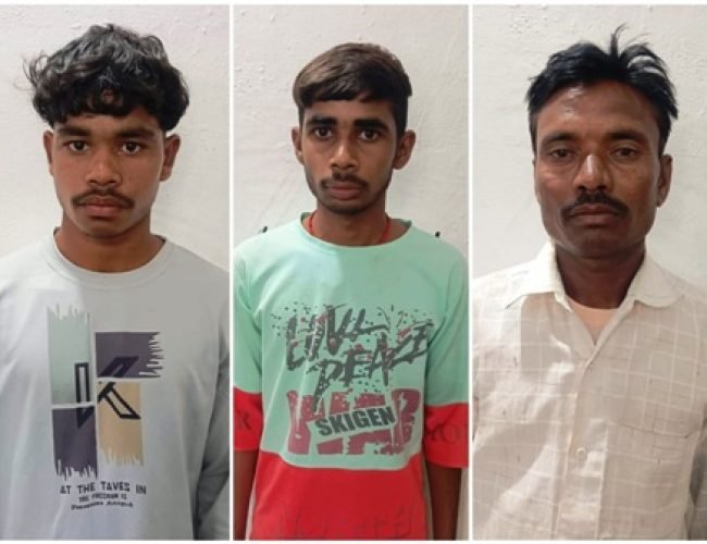 धमतरी पुलिस की बड़ी कार्यवाही: गौवंश तस्करी करते तीन आरोपी गिरफ्तार, 4.25 लाख का माल जब्त…
