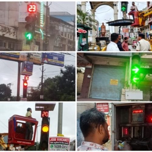 धमतरी पुलिस की तत्परता से बंद ट्रैफिक सिग्नल पुनः हुए चालू, राहगीरों को मिली राहत…