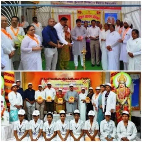 “धमतरी में रक्तदान की नई इबारत: ब्रह्माकुमारी शिविर में जुटे सैकड़ों हाथ, 477 यूनिट रक्तदान कर रचा रिकॉर्ड!”