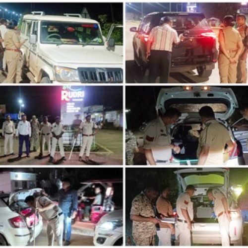 धमतरी पुलिस का विशेष अभियान जारी — बाइक व वाहन पेट्रोलिंग, मोबाइल चेक पोस्ट से सख्त निगरानी….