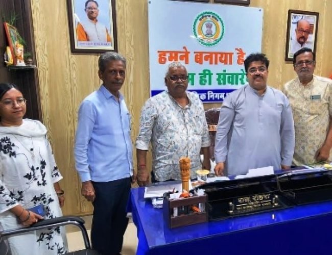 गौठान सेवा के लिए जैन समाज आगे आया, महापौर रामू रोहरा ने जताया आभार…