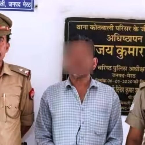 स्पीट पोस्ट से भेजा धमकी भरा खत, 50 लाख की रंगदारी मांगने वाले को मेरठ पुलिस ने ऐसे पकड़ा…