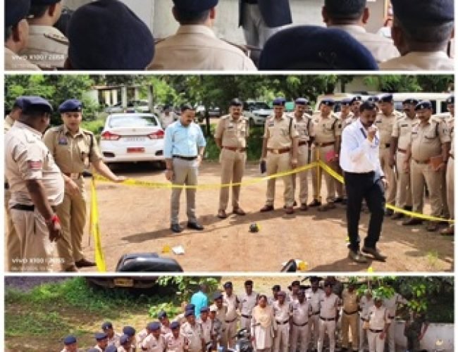 धमतरी पुलिस की विवेचना क्षमता बढ़ाने एफएसएल पर विशेष कार्यशाला…
