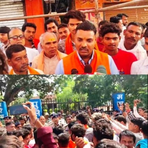 निर्दोष समाजसेवकों की गिरफ्तारी के विरोध में मगरलोड बंद…