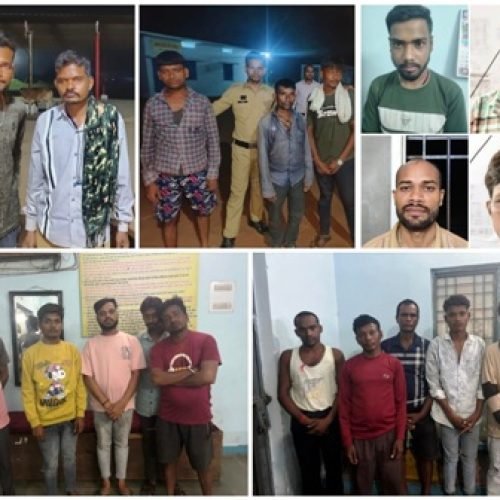 धमतरी पुलिस का बड़ा एक्शन: एक ही दिन में 9 जगह दबिश, 35 जुआरी गिरफ्तार…
