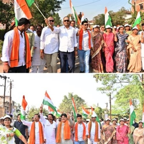 धमतरी में सरदार पटेल की 150वीं जयंती पर भव्य यूनिटी मार्च…