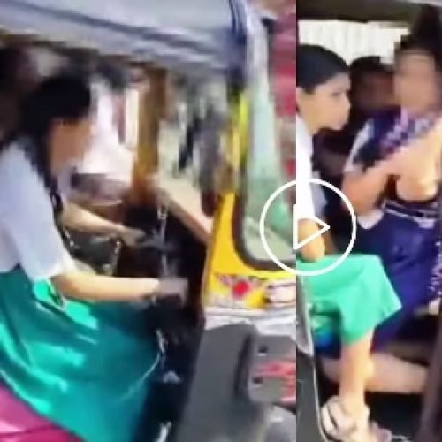 ड्राइवर पिता ने स्कूल में पढ़ने वाली बेटी से चलवाया ऑटो, दौड़ाती नज़र आई, लोगों ने उठाए सवाल…