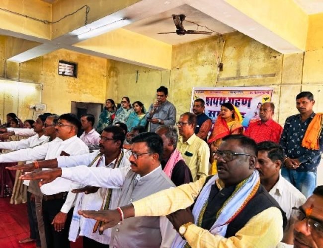 रचनात्मक कार्य ही साहू समाज की पहचान : ओंकार साहू…
