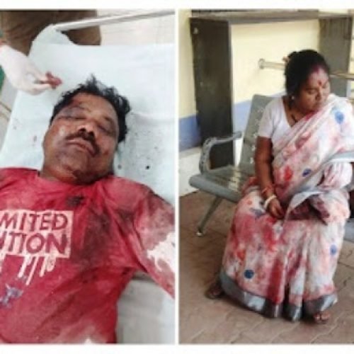 भखारा-सेमरा मोड़ पर दर्दनाक सड़क हादसा, पति की मौत, पत्नी घायल…