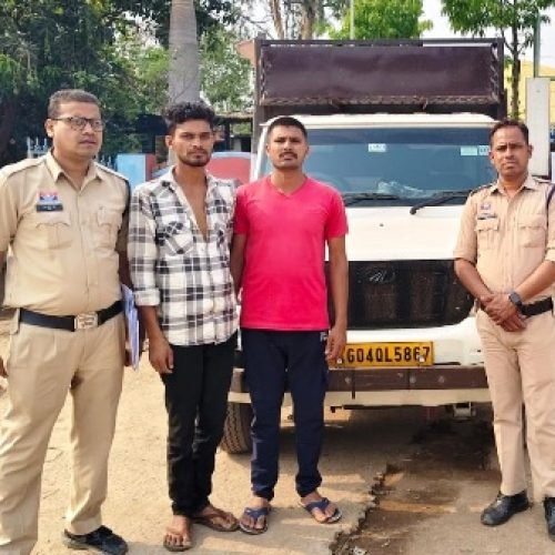 धमतरी पुलिस की बड़ी कार्रवाई, 9 गौवंश मुक्त — 2 आरोपी गिरफ्तार…