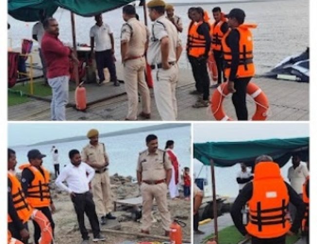 बिना लाइफ जैकेट बोटिंग नहीं: कलेक्टर के सख्त निर्देश, गंगरेल में निरीक्षण…