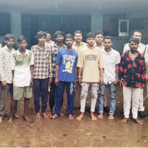 कुरूद पुलिस ने डकैती का किया सनसनीखेज खुलासा, अंतरजिला गिरोह के 8 आरोपी गिरफ्तार…