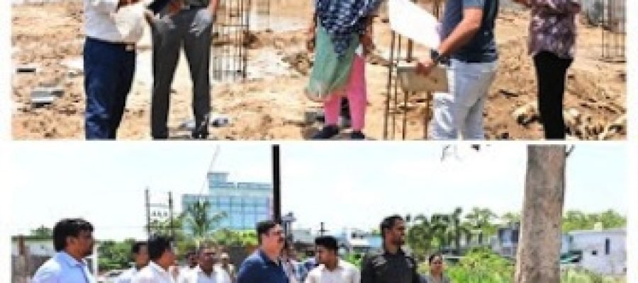 कलेक्टर ने प्रमुख विकास कार्यों का किया निरीक्षण, गुणवत्ता और समयसीमा में कार्य पूर्ण करने के दिए निर्देश…