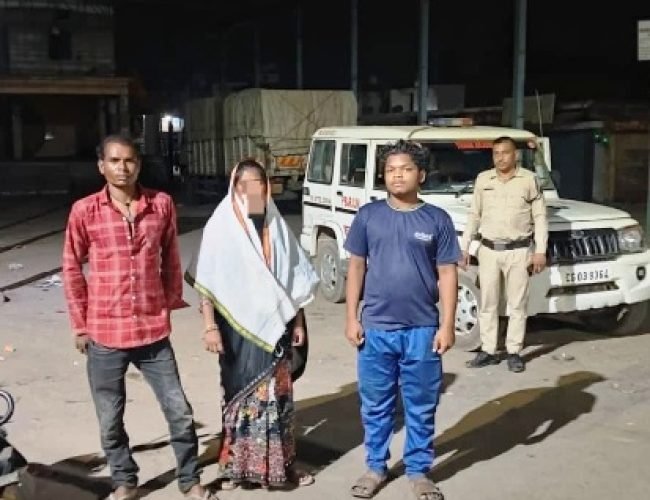 धमतरी पुलिस की संवेदनशील पहल: तीन दिन से भटकी महिला को परिजनों से मिलाया….