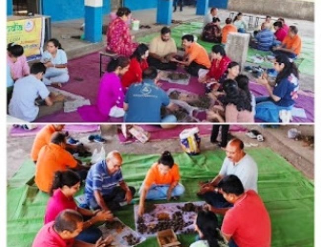 मजगहन हाई स्कूल में सीड बॉल निर्माण एवं प्रशिक्षण कार्यशाला आयोजित, पर्यावरण संरक्षण का लिया संकल्प…