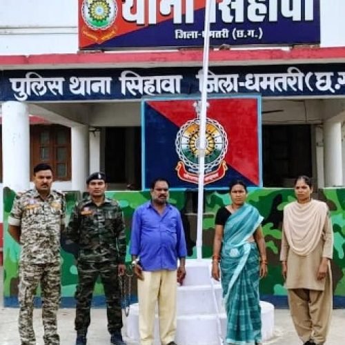 धमतरी: पारिवारिक जमीन विवाद में प्राणघातक हमला, आरोपी पति-पत्नी गिरफ्तार…