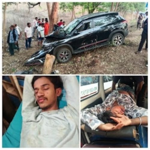 धमतरी में भीषण सड़क हादसा, कार-स्कूटी की टक्कर, दो युवक घायल…