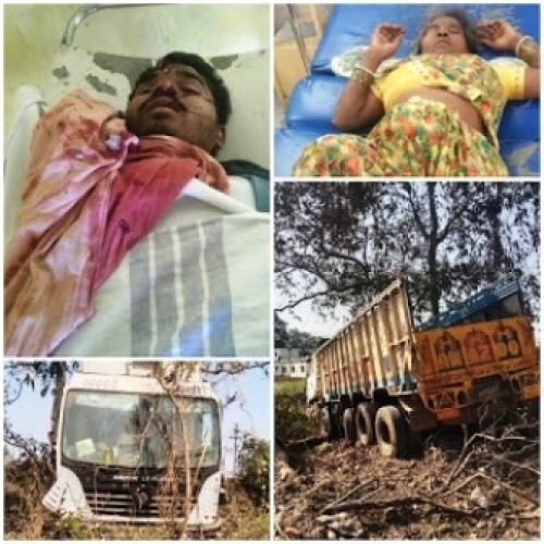 चरमुड़िया मोड़ पर दर्दनाक हादसा: ट्रक की चपेट में आए बाइक सवार की मौत…