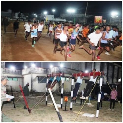 अग्निवीर भर्ती में युवाओं का जोश, दूसरे दिन 495 उम्मीदवार दौड़ में सफल…