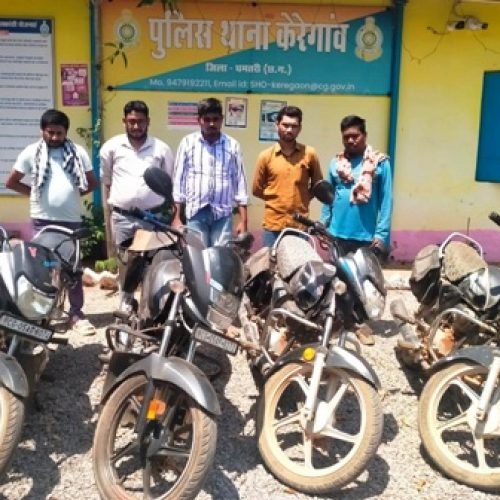 धमतरी पुलिस का बड़ा एक्शन: जुआ अड्डे पर रेड, 5 गिरफ्तार….