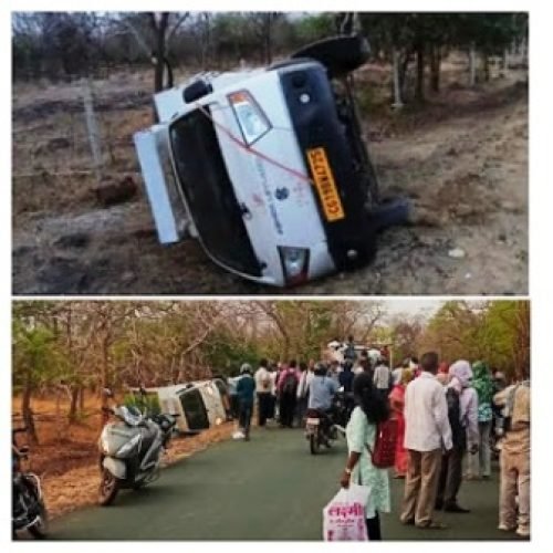 बालोद–धमतरी मार्ग पर दर्दनाक हादसा: पिकअप पलटी, 1 की मौत, 17 घायल…