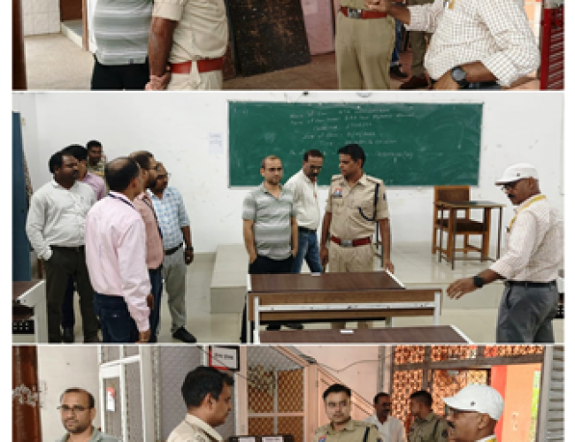 धमतरी में NEET-2026 को लेकर हाई अलर्ट: सभी परीक्षा केंद्रों पर कड़ी सुरक्षा, पुलिस-प्रशासन का संयुक्त निरीक्षण…