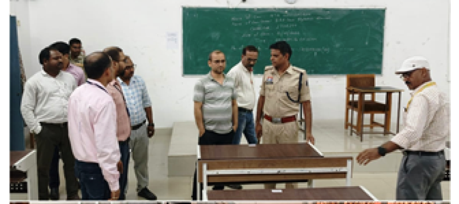 धमतरी में NEET-2026 को लेकर हाई अलर्ट: सभी परीक्षा केंद्रों पर कड़ी सुरक्षा, पुलिस-प्रशासन का संयुक्त निरीक्षण…