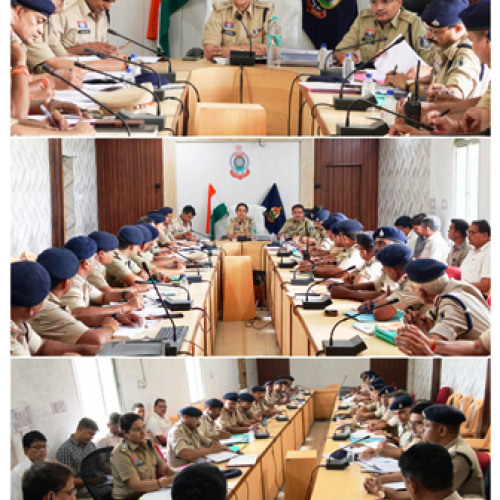 त्वरित न्याय, प्रभावी पुलिसिंग और अपराध नियंत्रण पर एसपी भावना पांडेय का फोकस, क्राइम मीटिंग में दिए सख्त निर्देश…