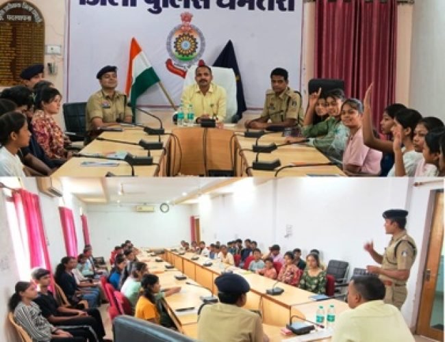 “आज के युवा ही देश का भविष्य” — एसपी सूरज सिंह परिहार ने पुलिस परिवार के बच्चों को दिया कैरियर मार्गदर्शन…