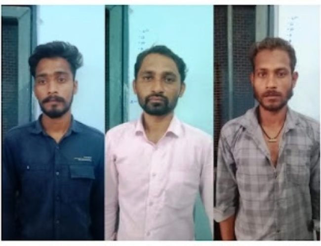 एम्बुलेंस चालक से मारपीट और वाहन में तोड़फोड़ करने वाले तीन आरोपी गिरफ्तार, भेजे गए जेल…