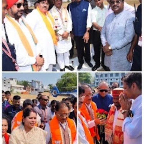 धमतरी पहुंचे मुख्यमंत्री विष्णु देव साय, जिला स्तरीय सुशासन तिहार कार्यक्रम में हुए शामिल…