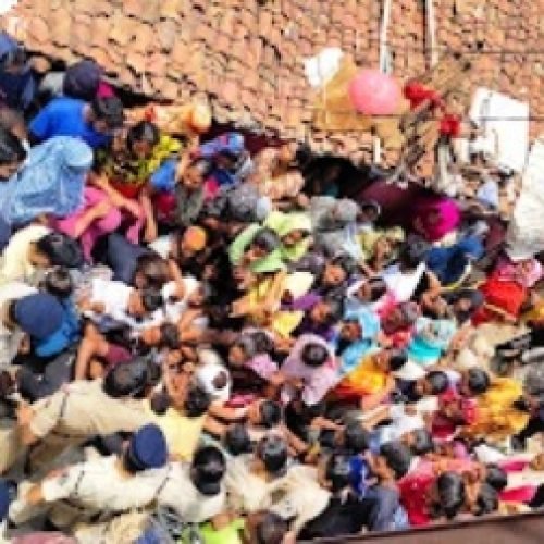 गाड़ा बस्ती में निगम की कार्रवाई का विरोध, तनावपूर्ण माहौल के बीच प्रशासन ने संभाली स्थिति…