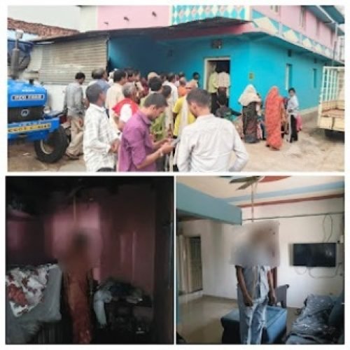 कुरूद के बिरेतरा में बुजुर्ग दंपति की संदिग्ध मौत, घर में फांसी के फंदे पर मिले दोनों के शव…