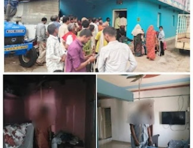 कुरूद के बिरेतरा में बुजुर्ग दंपति की संदिग्ध मौत, घर में फांसी के फंदे पर मिले दोनों के शव…