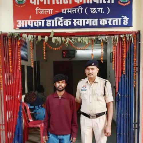 धमतरी में आधी रात हथियार लेकर निकले युवकों ने मचाया उत्पात, मुख्य आरोपी गिरफ्तार; 6 नाबालिग निरुद्ध…