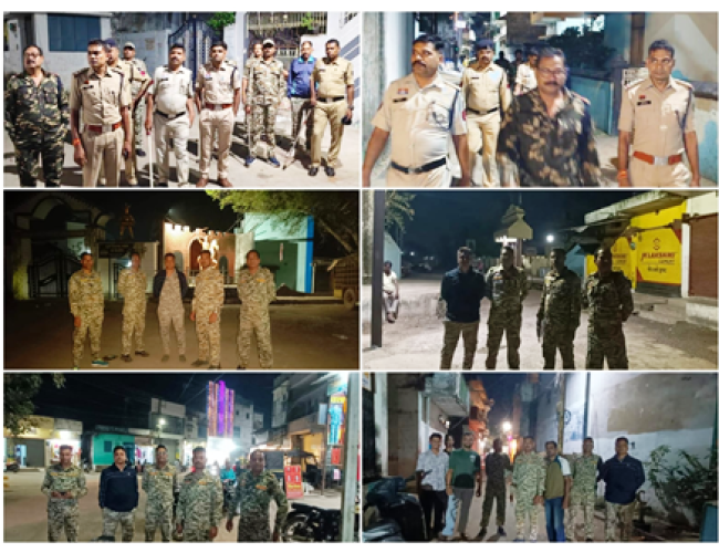 दीपावली से पहले धमतरी पुलिस अलर्ट, अड्डेबाजी वाले स्थानों और सुनसान इलाकों में बढ़ाई निगरानी…