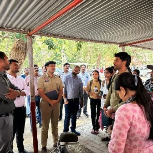 युवा उत्सव 2026 को लेकर सुरक्षा के कड़े इंतजाम, सीएसपी धमतरी ने किया स्थल निरीक्षण…