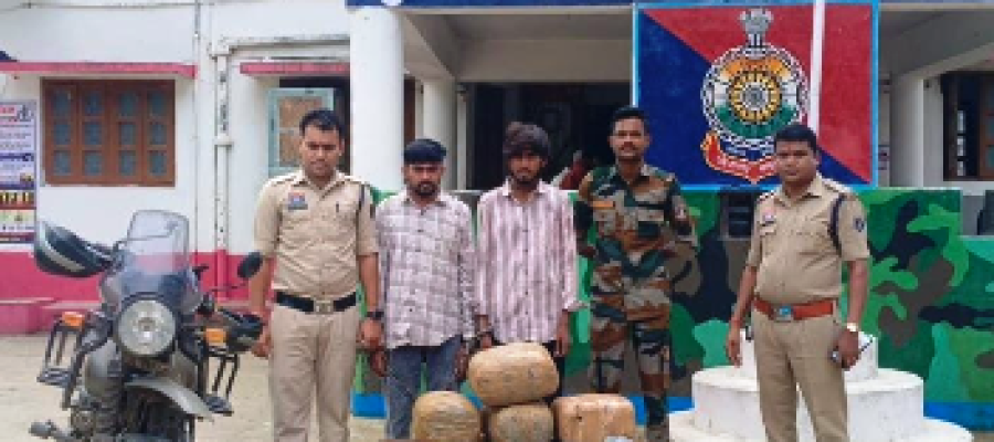 सिहावा पुलिस की बड़ी कार्रवाई: 20.400 किलो गांजा के साथ दो अंतरराज्यीय तस्कर गिरफ्तार…