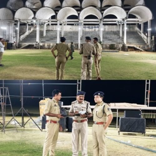 धमतरी में “युवा उत्सव 2026” को लेकर सुरक्षा के पुख्ता इंतजाम, एएसपी ने किया निरीक्षण…