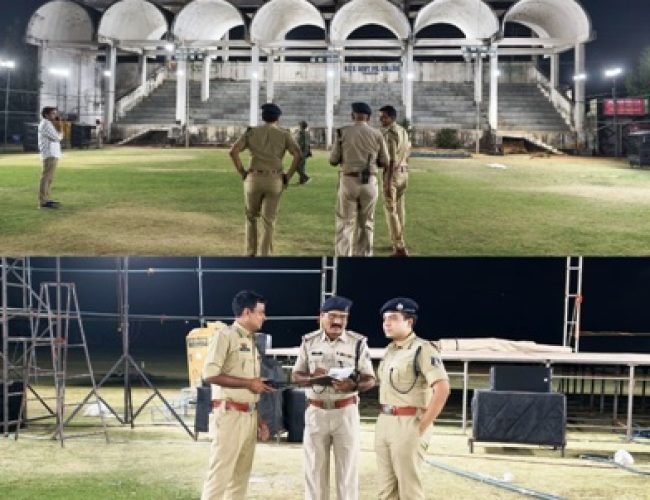 धमतरी में “युवा उत्सव 2026” को लेकर सुरक्षा के पुख्ता इंतजाम, एएसपी ने किया निरीक्षण…
