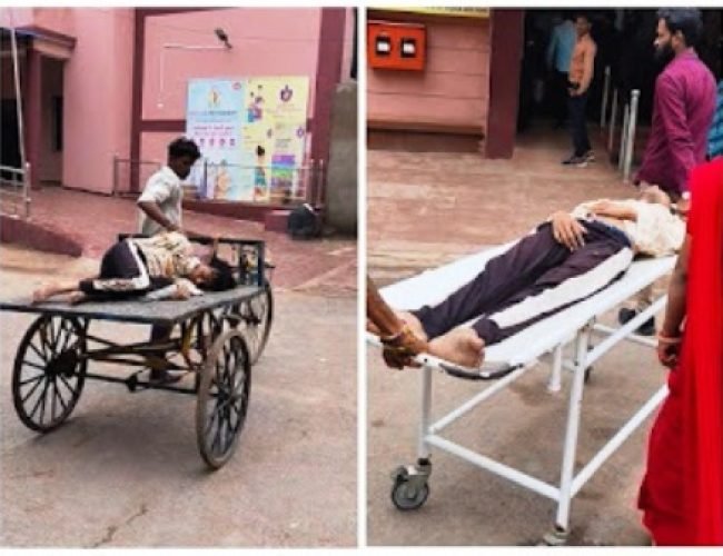 धमतरी: दोस्त को हाथ ठेले में लादकर अस्पताल पहुंचाया, युवक की इंसानियत बनी मिसाल…