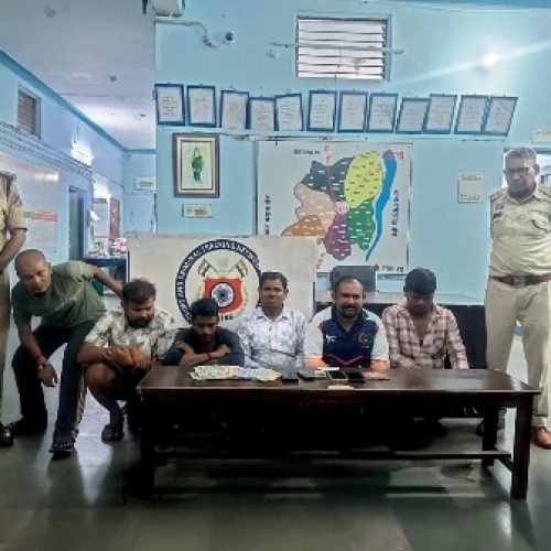 एसपी धमतरी के निर्देश पर जुए के खिलाफ बड़ी कार्रवाई, 6 जुआरी गिरफ्तार…